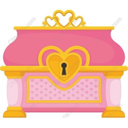 Heart-Shaped Treasure Chest