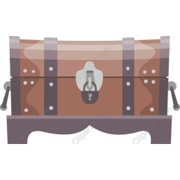 Classic Wooden Treasure Chest