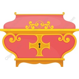 Elegant Ornate Vintage Chest