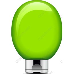 Vibrant Green Decorative Lamp