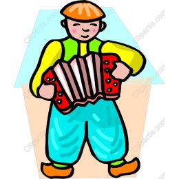 Joyful Accordion Player