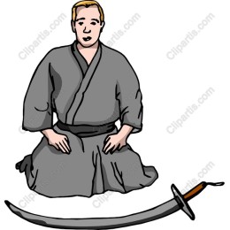 Kneeling Samurai
