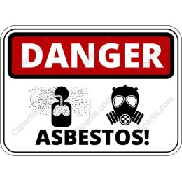 Danger Asbestos Sign