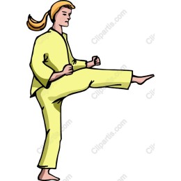 Martial Artist Kick