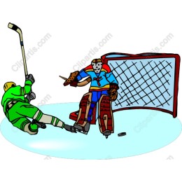 Action-Packed Ice Hockey
