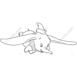 Charming Flying Elephant