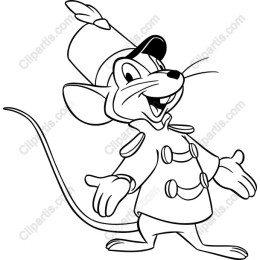 Charming Cartoon Mouse