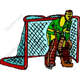 Dynamic Hockey Goalie