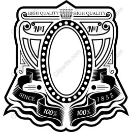 Vintage High-Quality Emblem