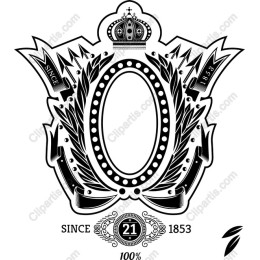 Elegant Vintage Crest