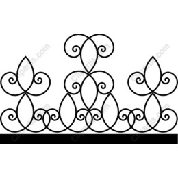 Elegant Floral Ornament