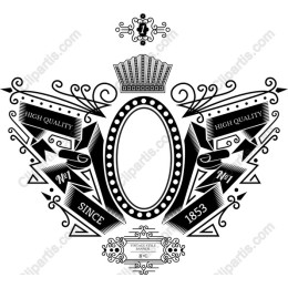 Vintage Style High-Quality Badge
