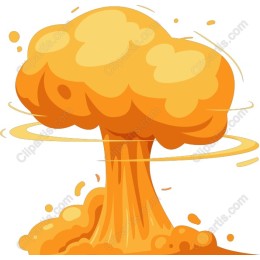 Cartoon Mushroom Cloud