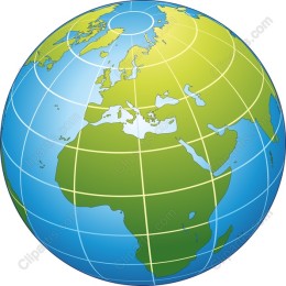 Vibrant Earth Globe
