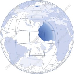 Minimalist World Globe