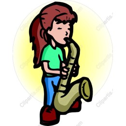 Playful Saxophonist