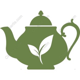 Elegant Green Teapot