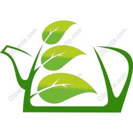 Green Leaf Teapot