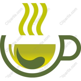 Steaming Cup of Green Tea
