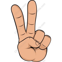 Peace Hand Gesture
