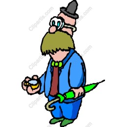 Whimsical Elderly Gentleman