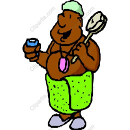 Cheerful Beach Character