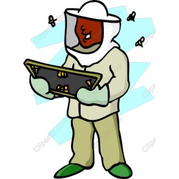 Bee Happy: Cheerful Beekeeper