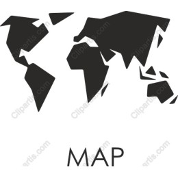 Minimalist World Map