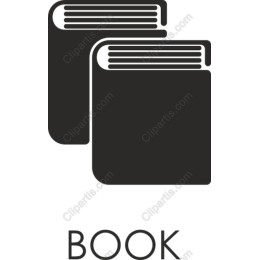 Minimalist Stacked Books