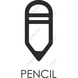 Modern Minimalist Pencil
