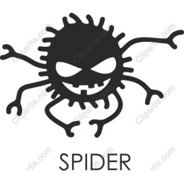 Quirky Cartoon Spider