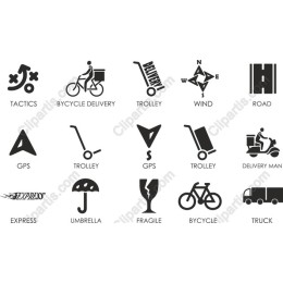 Delivery & Logistics Icons Set