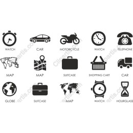 Travel Icons Set
