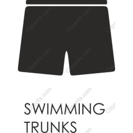 Minimalistic Swimming Trunks