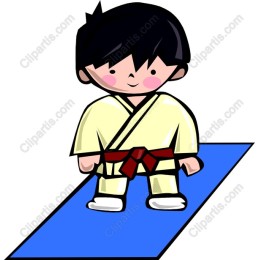 Cheerful Martial Artist