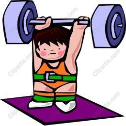 Charming Youth Weightlifter