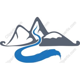 Majestic Mountain and River