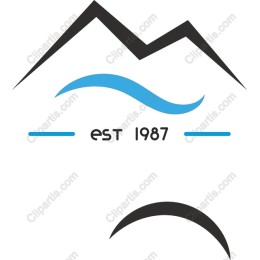 Nature-Inspired Mountain & Wave