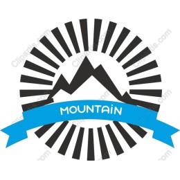 Mountain Sunrise Emblem