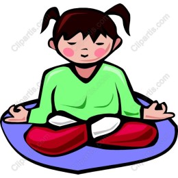 Meditating Girl