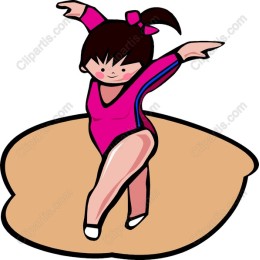 Charming Young Gymnast