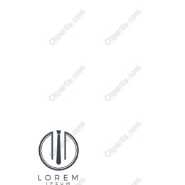 Stylish Necktie Logo
