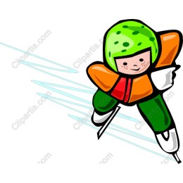 Colorful Ice Skating