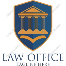 Elegant Law Office Emblem