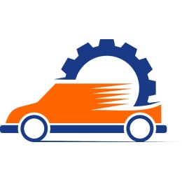 Fast Delivery Vehicle with Cogwheel
