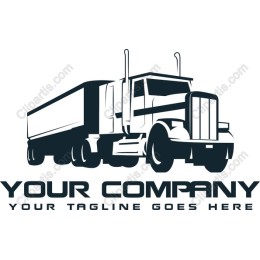 Powerful Truck - Ideal for Transportation Branding
