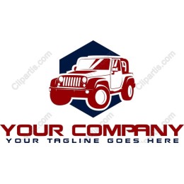 Rugged Off-Road Jeep Logo