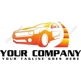 Sleek Modern Car Clipart