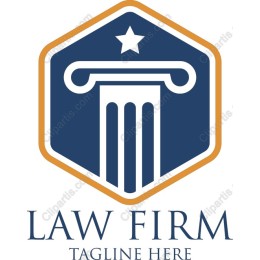 Premium Law Firm Logo with Classic Column