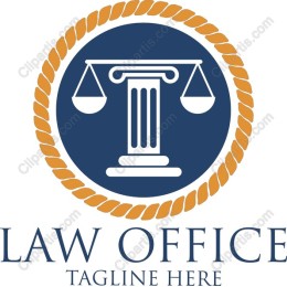 Professional Law Office Logo - Scales of Justice